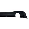 Diffuser προφυλακτήρα BMW E90 - M pack design διπλό για μονή εξάτμιση