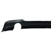 Diffuser προφυλακτήρα BMW E90 - M pack design διπλό για μονή εξάτμιση