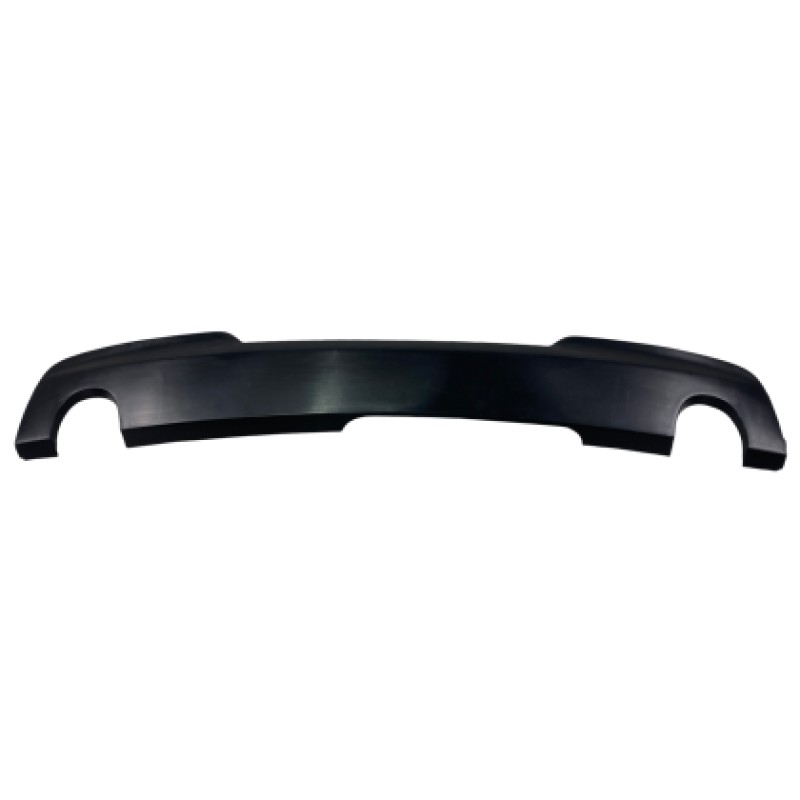 Diffuser προφυλακτήρα BMW F10 - M5 design διπλό για μονή εξάτμιση