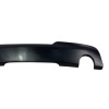 Diffuser προφυλακτήρα BMW F10 - M5 design διπλό για μονή εξάτμιση