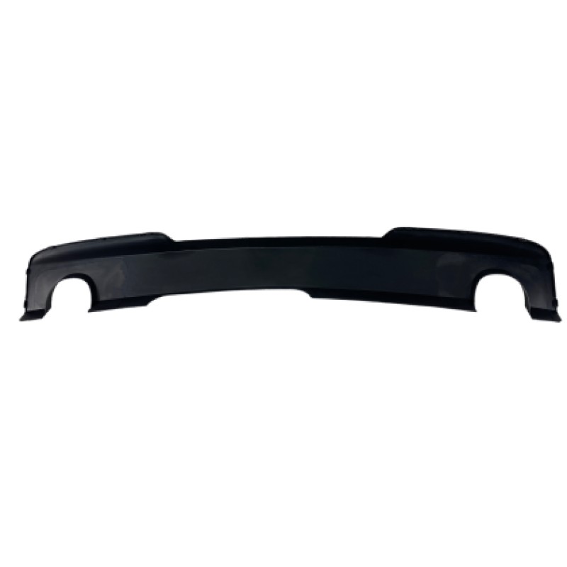 Diffuser προφυλακτήρα BMW F10 - M5 design διπλό για μονή εξάτμιση
