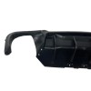 Diffuser προφυλακτήρα BMW F10 - M-Perfomace design διπλό για διπλές εξατμίσεις