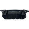 Diffuser προφυλακτήρα BMW F10 - M-Perfomace design διπλό για διπλές εξατμίσεις