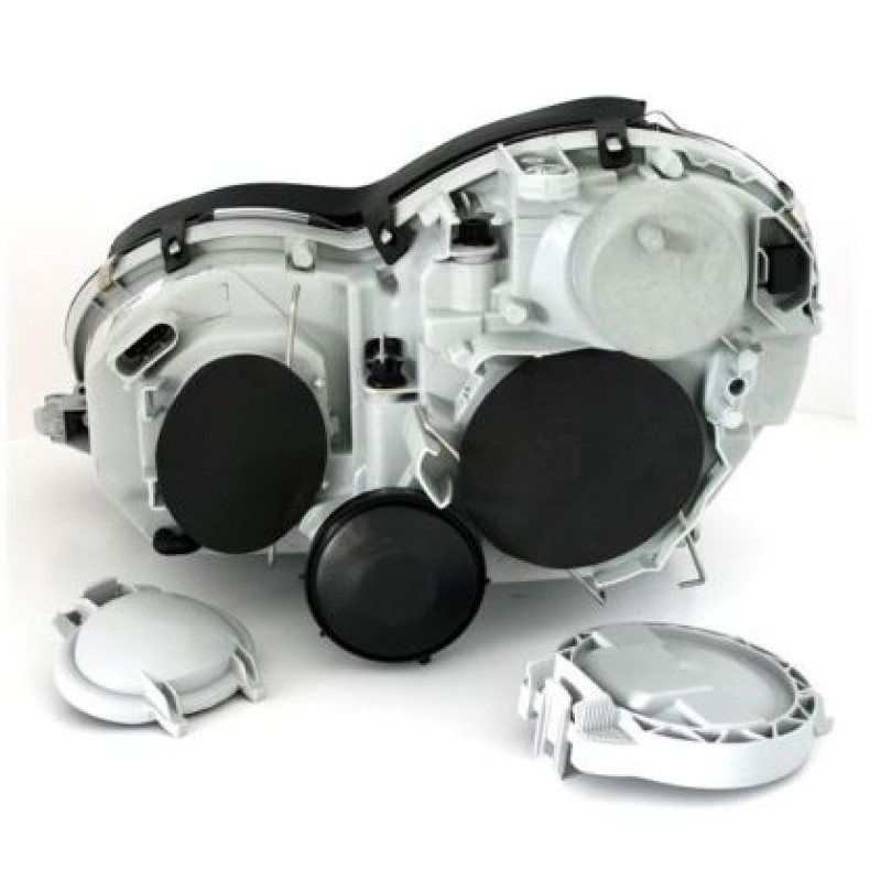 Φανάρια εμπρός Mercedes C-CLASS W203 (2000-2004) led sedan , με λάμπες (Η7) - σετ 2τμχ.