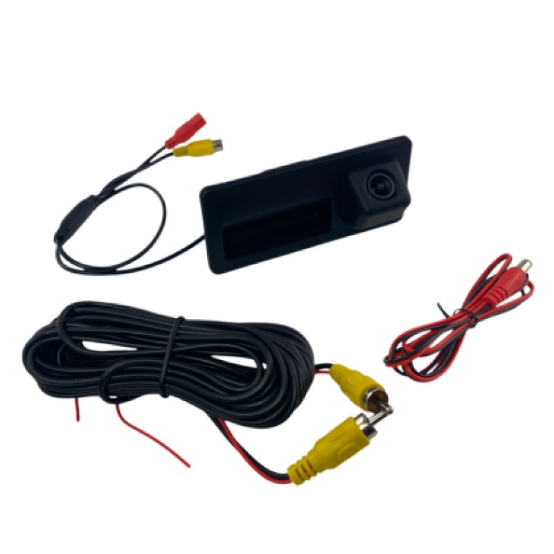 Κάμερα οπισθοπορείας Audi A4 / A5 / S5 / Q3 / Q5 / VW Passat / Tiguan / Golf / Passat / Touran / Jetta / Sharan / Touareg - στην θέση του χερουλιού