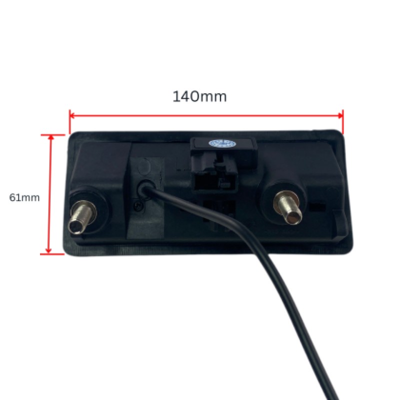 Κάμερα οπισθοπορείας Audi A4 / A5 / S5 / Q3 / Q5 / VW Passat / Tiguan / Golf / Passat / Touran / Jetta / Sharan / Touareg - στην θέση του χερουλιού