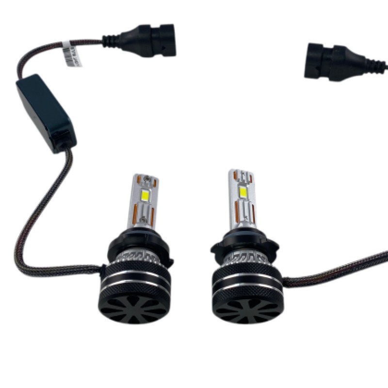Led λάμπες  9006 / HB4 Streetech μοντέλο STN2 για μεσαία ή μεγάλα φώτα 150 000 lux , 45 Watt - CANBUS 6000K - 1500% πιό έντονη φωτεινότητα 2τμχ.