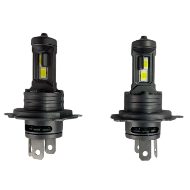 Bi Led λάμπες Η4 για μεσαία ή μεγάλα φώτα Plug-N-Play 90 000 lux , 36 Watt - 6000K - 900% πιό έντονη φωτεινότητα 2τμχ.