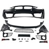 Προφυλακτήρας εμπρός BMW F30 (2011-2019) - M3 με lip - με ανοίγματα parktronic, προβολάκια