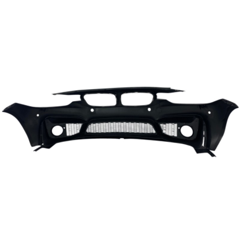 Προφυλακτήρας εμπρός BMW F30 (2011-2019) - M3 με lip - με ανοίγματα parktronic, προβολάκια