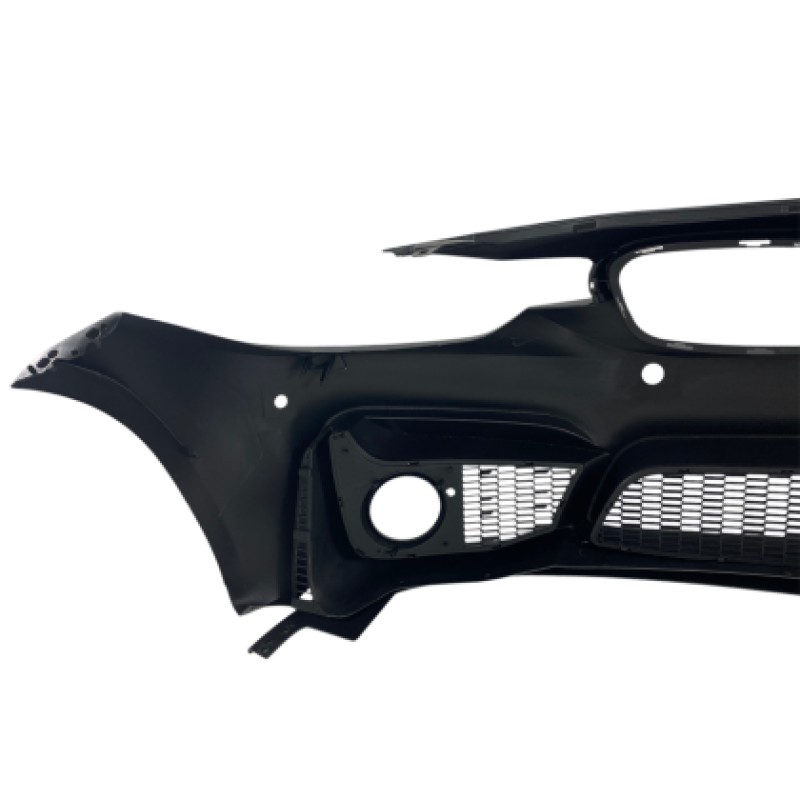 Προφυλακτήρας εμπρός BMW F30 (2011-2019) - M3 με lip - με ανοίγματα parktronic, προβολάκια