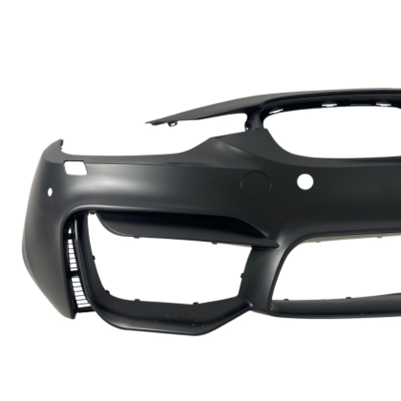 Προφυλακτήρας εμπρός BMW F30 (2011-2019) - M3 με lip - με ανοίγματα parktronic, προβολάκια