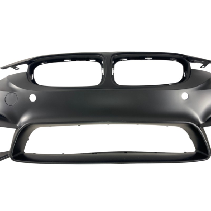 Προφυλακτήρας εμπρός BMW F30 (2011-2019) - M3 με lip - με ανοίγματα parktronic, προβολάκια