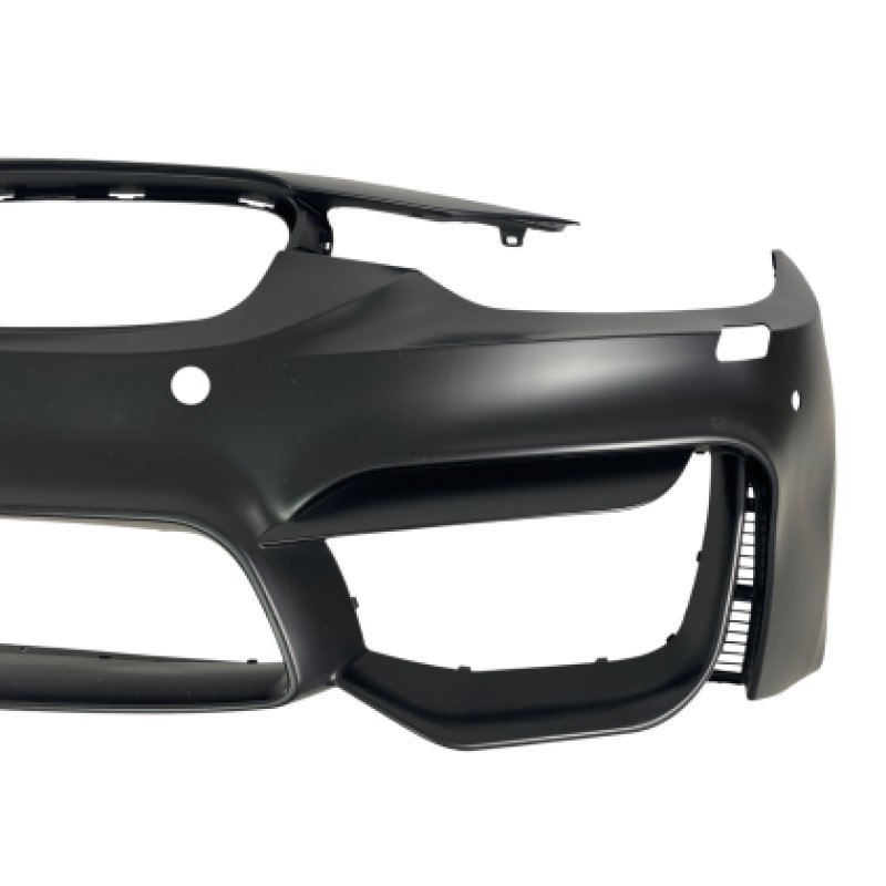 Προφυλακτήρας εμπρός BMW F30 (2011-2019) - M3 με lip - με ανοίγματα parktronic, προβολάκια