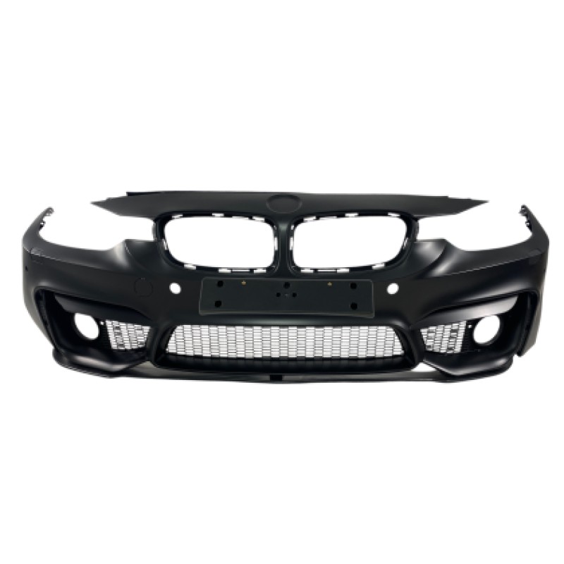 Προφυλακτήρας εμπρός BMW F30 (2011-2019) - M3 με lip - με ανοίγματα parktronic, προβολάκια