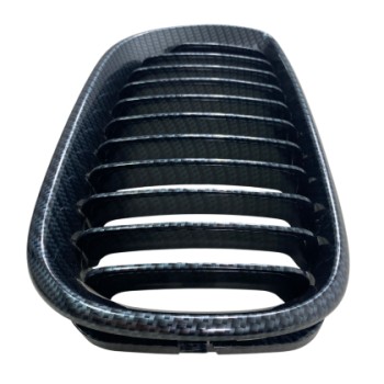 Μάσκα για BMW E46 sedan / combi (2001+) - carbon - 2τμχ.