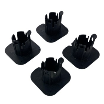 Βάσεις parktronic για προφυλακτήρα BMW E60 24mm - 4τμχ. ορθογώνιες