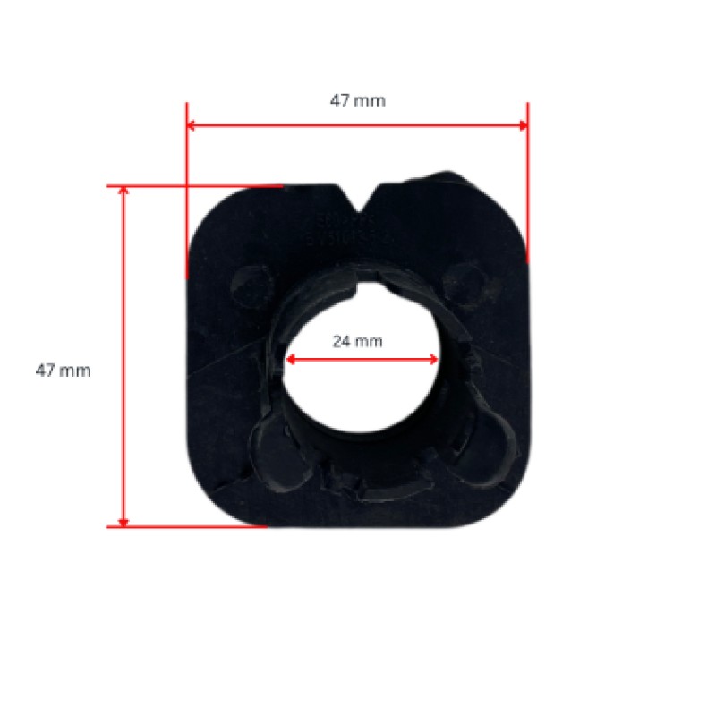 Βάσεις parktronic για προφυλακτήρα BMW E60 24mm - 4τμχ. ορθογώνιες Βάσεις parktronic για προφυλακτήρα BMW E60 24mm - 4τμχ. ορθογώνιες