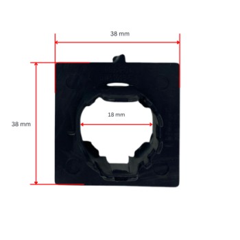 Βάσεις parktronic για προφυλακτήρα BMW E60 18mm - 4τμχ.