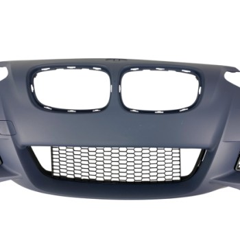 Προφυλακτήρας εμπρός BMW σειρά 1 F20 (2011-2014) - M pack design με ανοίγματα parktronic, με πιτσιλίθρες