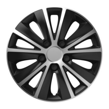 Τάσια Versaco Rapid Ασημί / Μαύρο - 14'' σετ - 4τμχ.