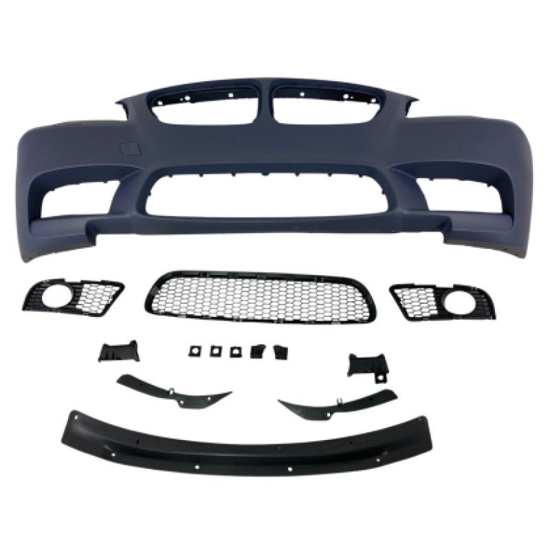 Προφυλακτήρας εμπρός BMW F10/F11 (2011-2014) - M5 design με ανοίγματα parktronic και πιτσιλίθρες