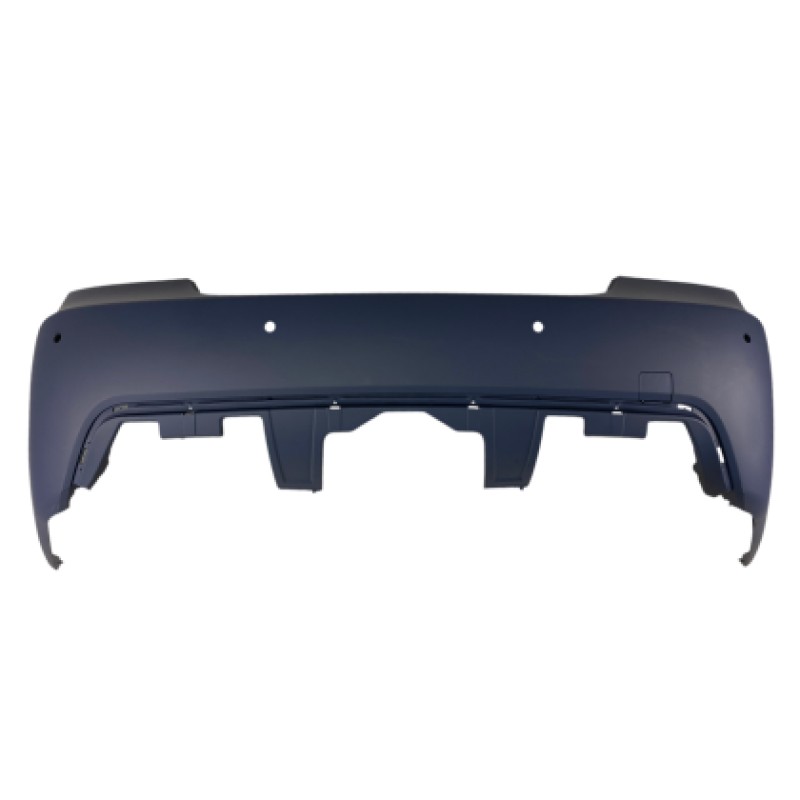 Πίσω προφυλακτήρας BMW E60 sedan (2003-2007) - M pack design με ανοίγματα parktronic 24mm
