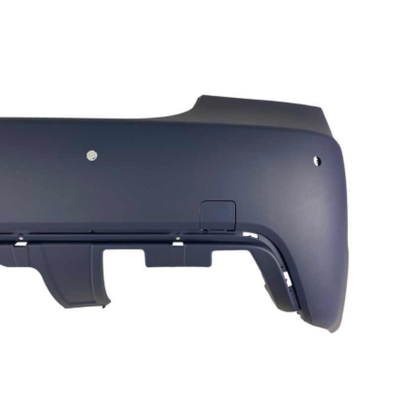 Πίσω προφυλακτήρας BMW E60 sedan (2003-2007) - M pack design με ανοίγματα parktronic 24mm