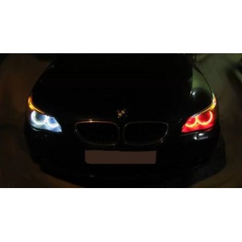 5W led για αυθεντικά angel eyes για BMW E39 / E60 / E53 X5 / E65 / E87 / E63 - λευκό χρώμα - 2τμχ.