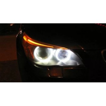 5W led για αυθεντικά angel eyes για BMW E39 / E60 / E53 X5 / E65 / E87 / E63 - λευκό χρώμα - 2τμχ.