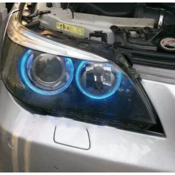 5W led για αυθεντικά angel eyes για BMW E39 / E60 / E53 X5 / E65 / E87 / E63 - λευκό χρώμα - 2τμχ.