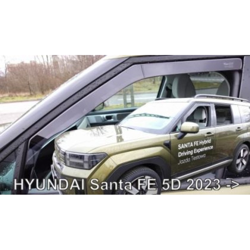 Ανεμοθραύστες για Hyundai Santa Fe (2024+) - 2τμχ. εμπρός Ανεμοθραύστες για Hyundai Santa Fe (2024+) - 2τμχ. εμπρός
