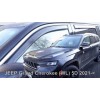 Ανεμοθραύστες Jeep Grand Cherokee (2021+) long - 4τμχ. εμπρός και πίσω, Heko