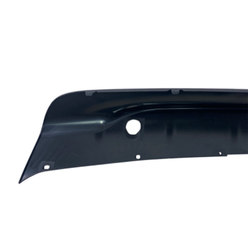 Diffuser προφυλακτήρα BMW E46 sedan - M pack design μονό για διπλή εξάτμιση