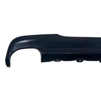Diffuser πίσω προφυλακτήρα για BMW E90 - M pack design μονό για διπλή εξάτμιση