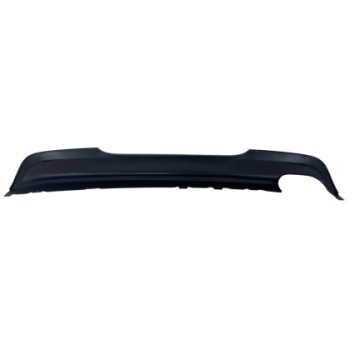 Diffuser πίσω προφυλακτήρα για BMW E90 - M pack design μονό για διπλή εξάτμιση