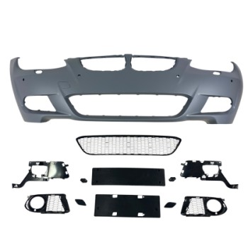 Προφυλακτήρας εμπρός BMW E92 (2006-2009) M pack design με ανοίγματα parktronic και πιτσιλίθρες