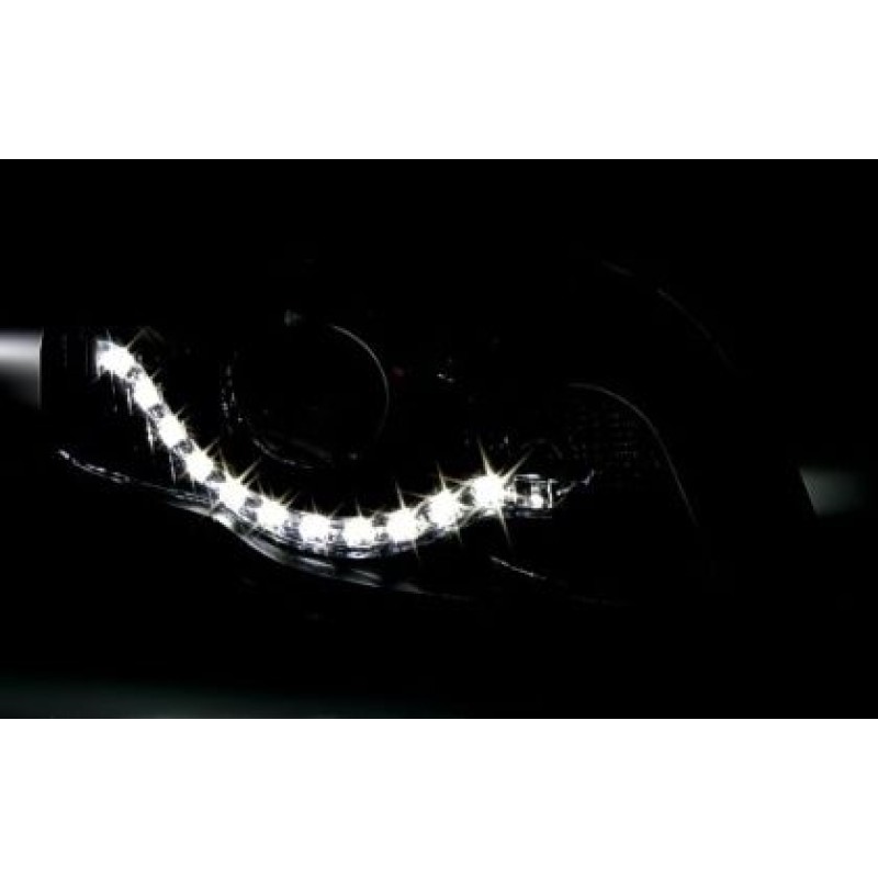 Φανάρια εμπρός led Dayline για Audi A3 (2003-2008) - chrome , με λάμπες (Η9) - σετ 2τμχ. Φανάρια εμπρός led Dayline για Audi A3 (2003-2008) - chrome , με λάμπες (Η9) - σετ 2τμχ.