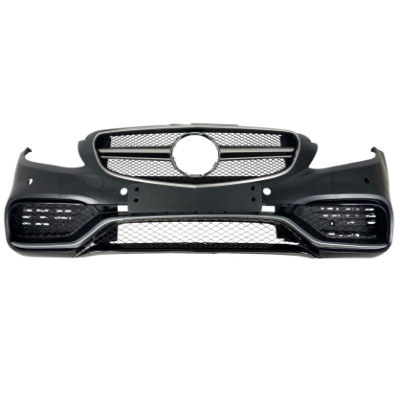 Προφυλακτήρας εμπρός Mercedes C-class W205 (2014+) - AMG look - με diffuser και μπούκες