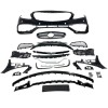 Προφυλακτήρας εμπρός Mercedes C-class W205 (2014+) - AMG look - με diffuser και μπούκες