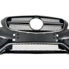 Προφυλακτήρας εμπρός Mercedes C-class W205 (2014+) - AMG look - με diffuser και μπούκες