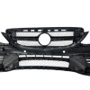Προφυλακτήρας εμπρός Mercedes C-class W205 (2014+) - AMG look - με diffuser και μπούκες