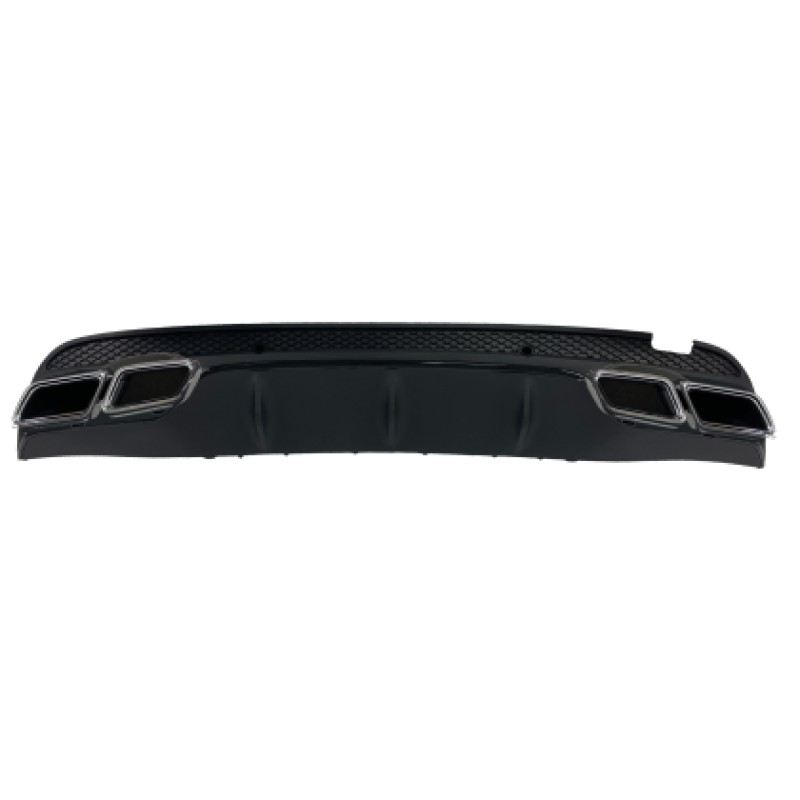 Προφυλακτήρας εμπρός Mercedes C-class W205 (2014+) - AMG look - με diffuser και μπούκες