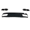 Προφυλακτήρας εμπρός Mercedes C-class W205 (2014+) - AMG look - με diffuser και μπούκες