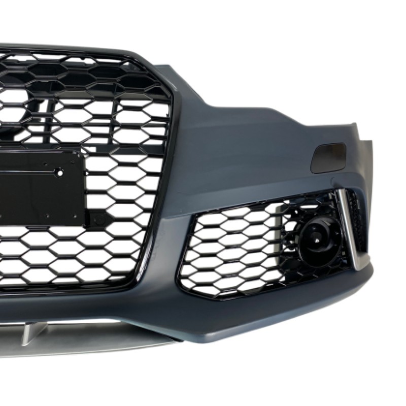Προφυλακτήρας εμπρός Audi A6 (2011-2014) - RS6 Design με ανοίγματα parktronic και πιτσιλίθρες