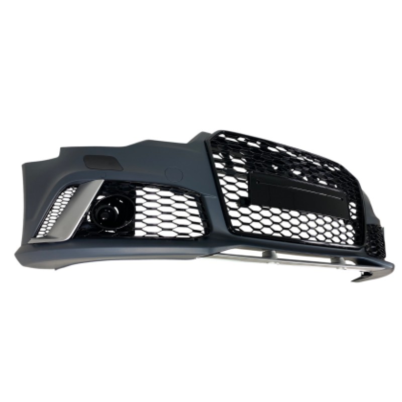 Προφυλακτήρας εμπρός Audi A6 (2011-2014) - RS6 Design με ανοίγματα parktronic και πιτσιλίθρες