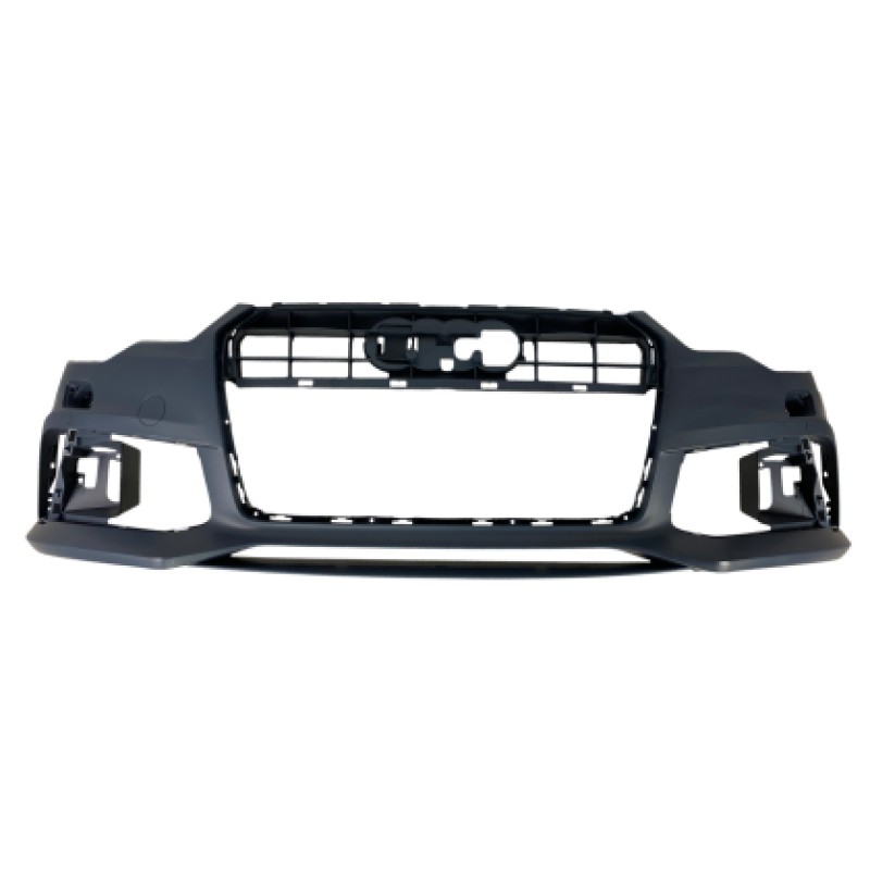 Προφυλακτήρας εμπρός Audi A6 (2011-2014) - RS6 Design με ανοίγματα parktronic και πιτσιλίθρες