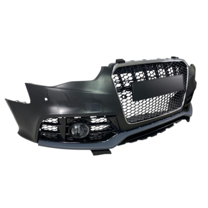 Προφυλακτήρας εμπρός Audi A5 (2011-2015) - RS5 Design με γρίλια χρωμίου,προβολάκια και ανοίγματα parktronic