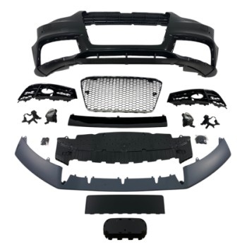 Προφυλακτήρας εμπρός για Audi A5 (2011-2015) - RS5 Design με γρίλια χρωμίου,προβολάκια και ανοίγματα για parktronic