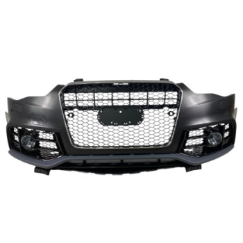 Προφυλακτήρας εμπρός για Audi A5 (2011-2015) - RS5 Design με γρίλια χρωμίου,προβολάκια και ανοίγματα για parktronic